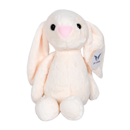 Peluche Conejo beige 35 cm con Grabadora de voz