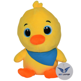 Patito pañuelo 21 cm con Grabadora de voz
