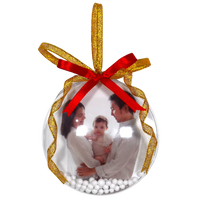 Esferas De Navidad Personalizadas Con Tus Fotos  9cm