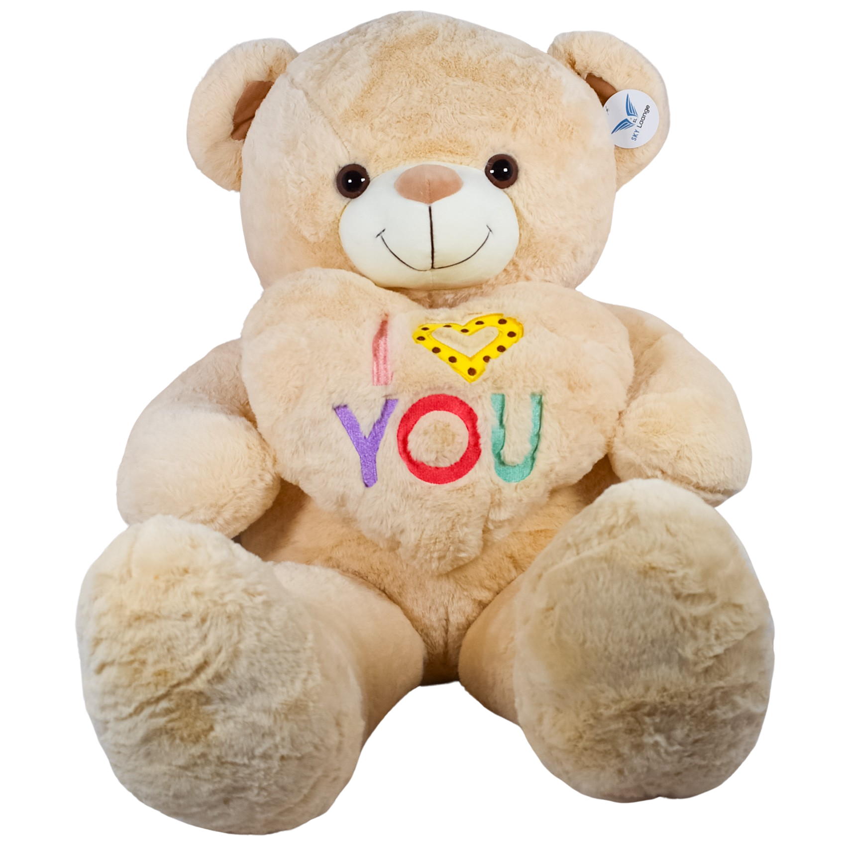 Oso peluchin 93 cm con Grabadora de voz y luz LED Sky Laange