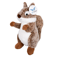 Ardilla de peluche 26 cm con grabadora de voz