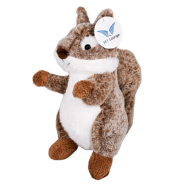 Ardilla de peluche 26 cm con grabadora de voz