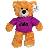 Oso Muffin Sudadera Chic Morada 33cm